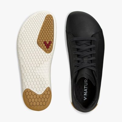 Vivobarefoot Geo Court Schoenen Dames - Zwart Casual Schoenen ELF564182